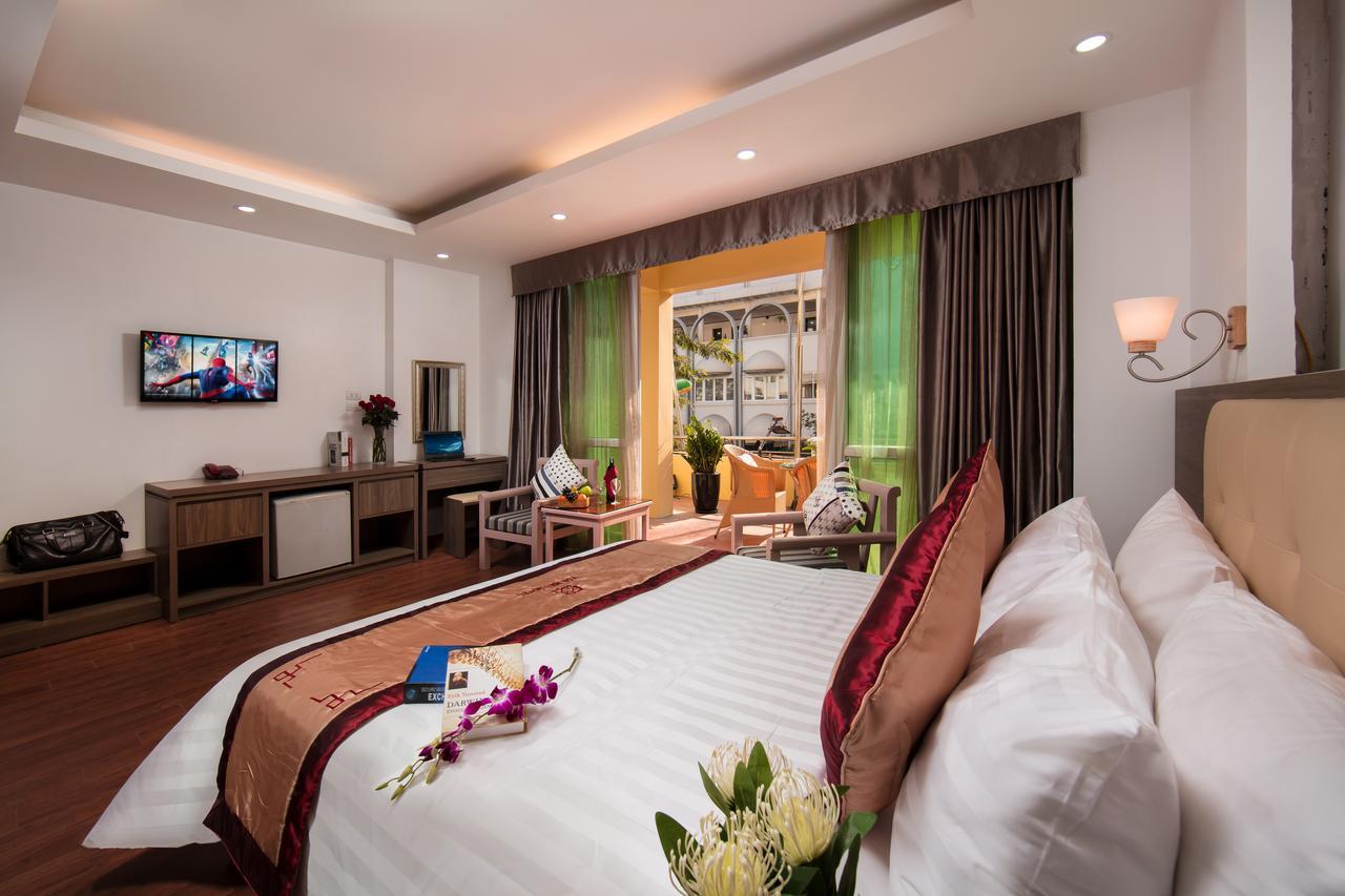 Van Mieu Hotel Hanoi Kültér fotó